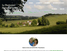 Tablet Screenshot of lepautonier.fr